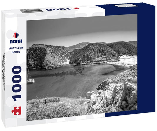 Noah Jigsaw Puzzle City skyline of Calgary, Alberta, Canada in black white 1000 pieces