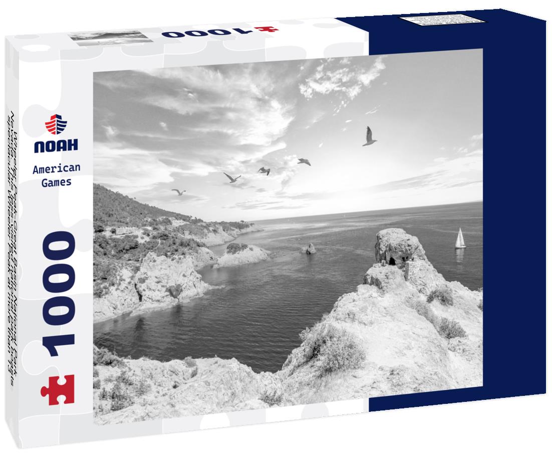 Noah Jigsaw Puzzle Wheeler Peak-Great Basin National Park, Nevada. This less-visited national park boasts spectacular Wheeler Peak at more than 13,000 feet in elevation in black white 1000 pieces