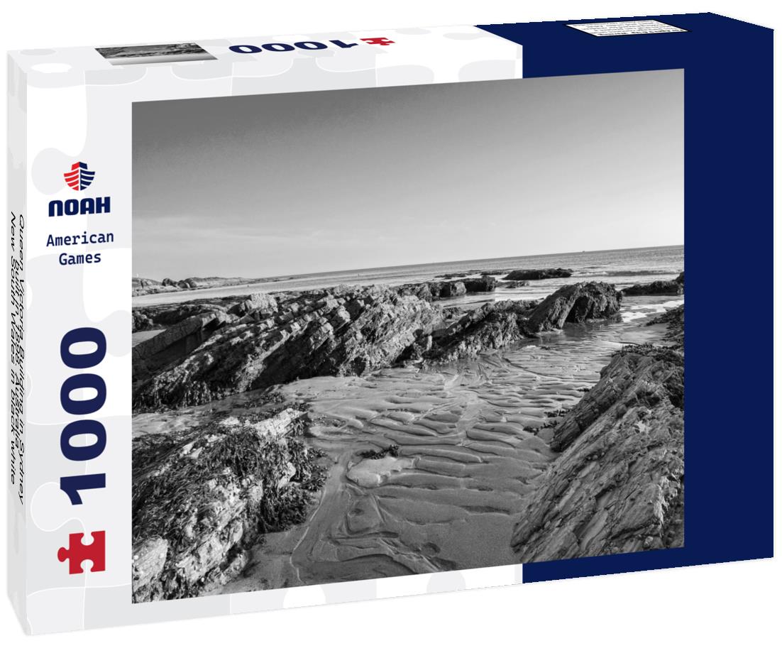 Noah Jigsaw Puzzle Queen Victoria Building in Sydney, built in 1898. Australia, New South Wales in black white 1000 pieces