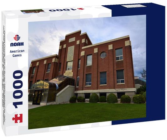 Noah Jigsaw Puzzle Cassia County Sitz in Burley Idaho gebaut im Jahr 1939 mit Kunst-Deco-Elemente. im nationalen Register historischer Stätten aufgeführt sind 1000 pieces