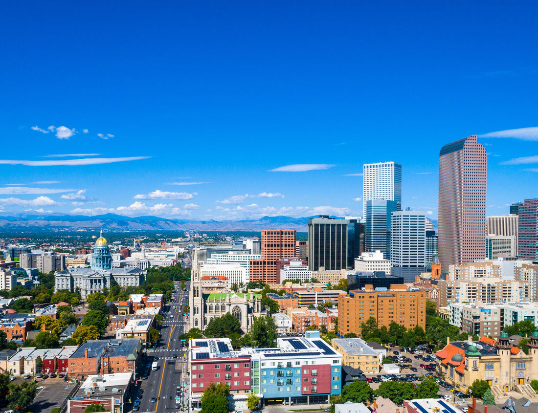 Noah Jigsaw Puzzle Denver, Colorado downtown skyline 1000 pieces