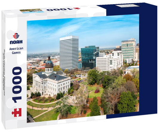 Noah Jigsaw Puzzle South Carolina Statehouse and Columbia skyline 1000 pieces