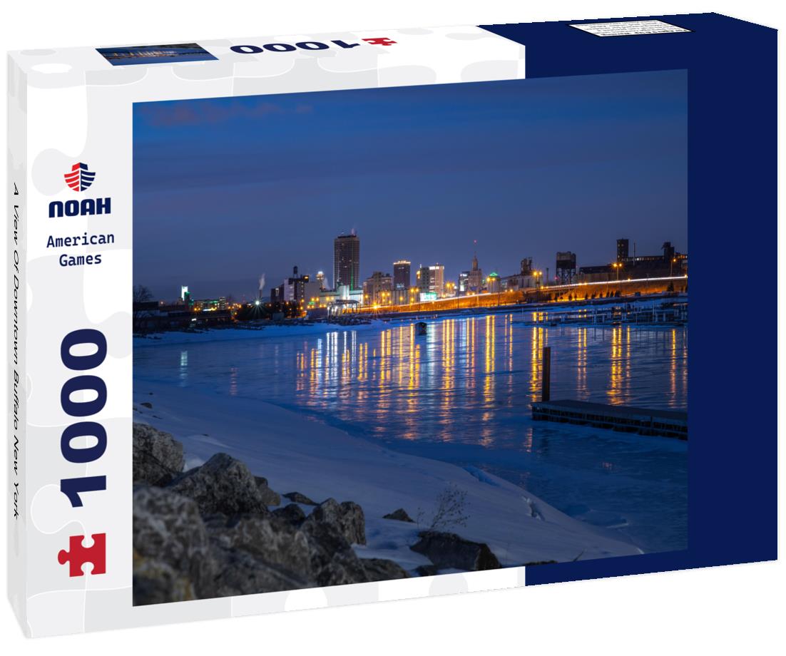 Noah Jigsaw Puzzle A View Of Downtown Buffalo New York 1000 pieces