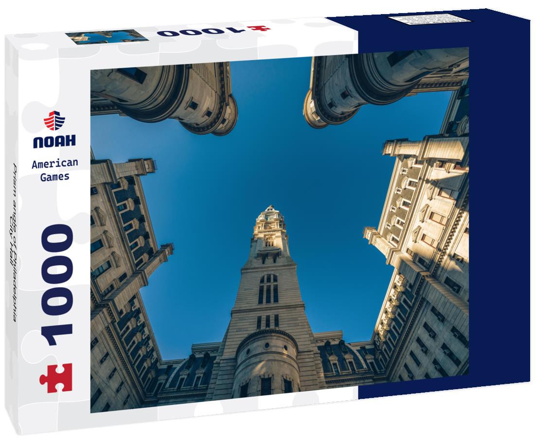 Noah Jigsaw Puzzle Prism angle of Philadelphia City Hall 1000 pieces