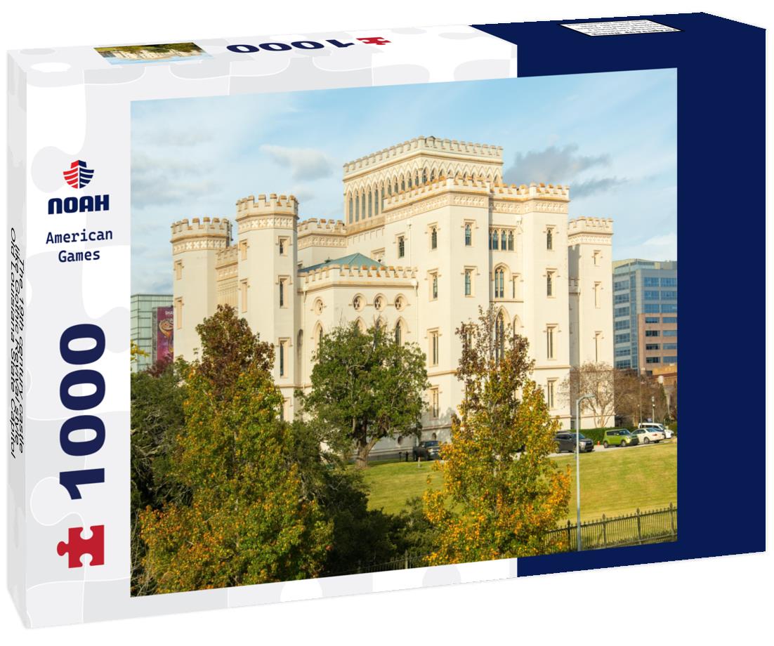 Noah Jigsaw Puzzle The 19th century castle-like Gothic Revival style Old Louisiana State Capitol 1000 pieces