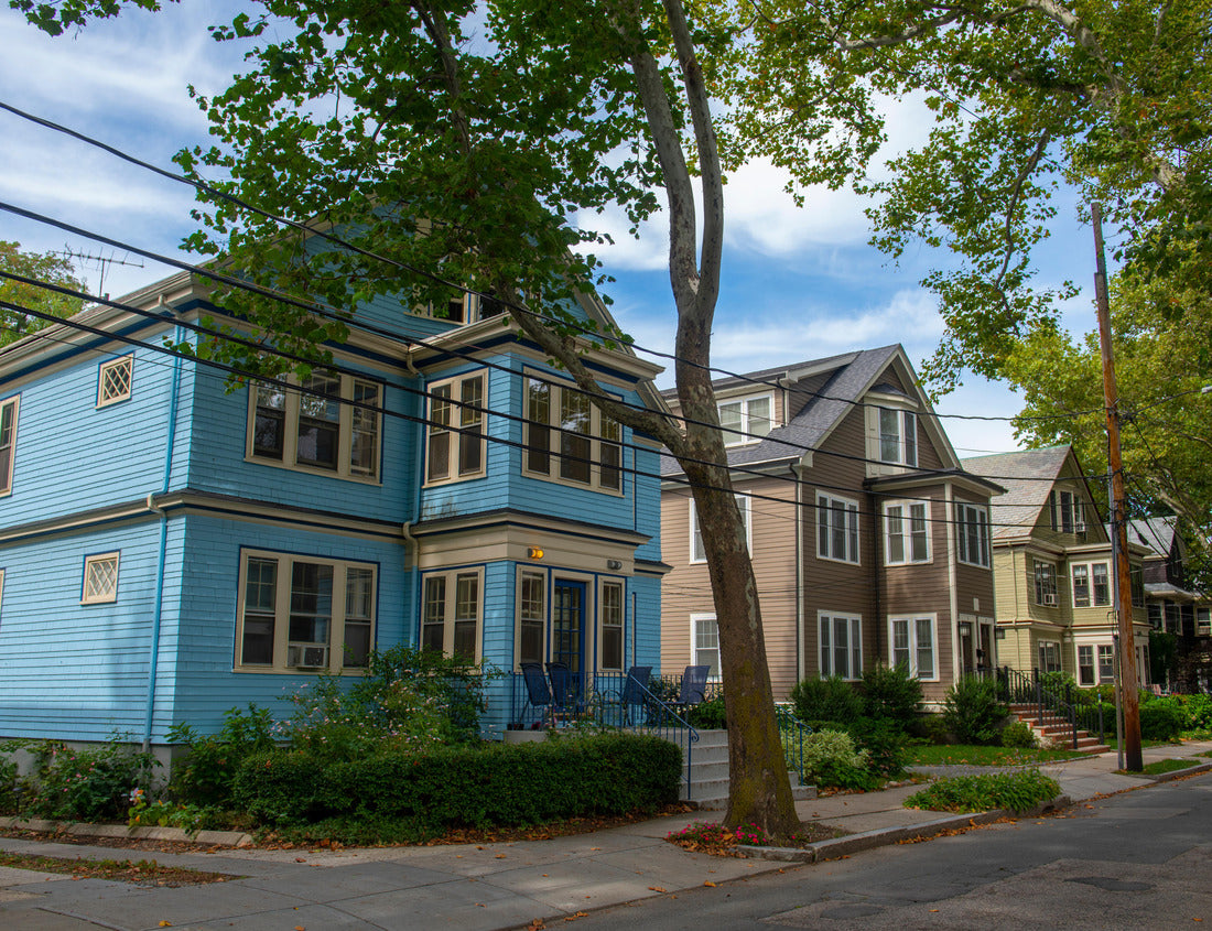 Noah Jigsaw Puzzle Historic buildings on Beals Street in the Coolidge Corner of Brookline near Boston, Massachusetts 1000 pieces