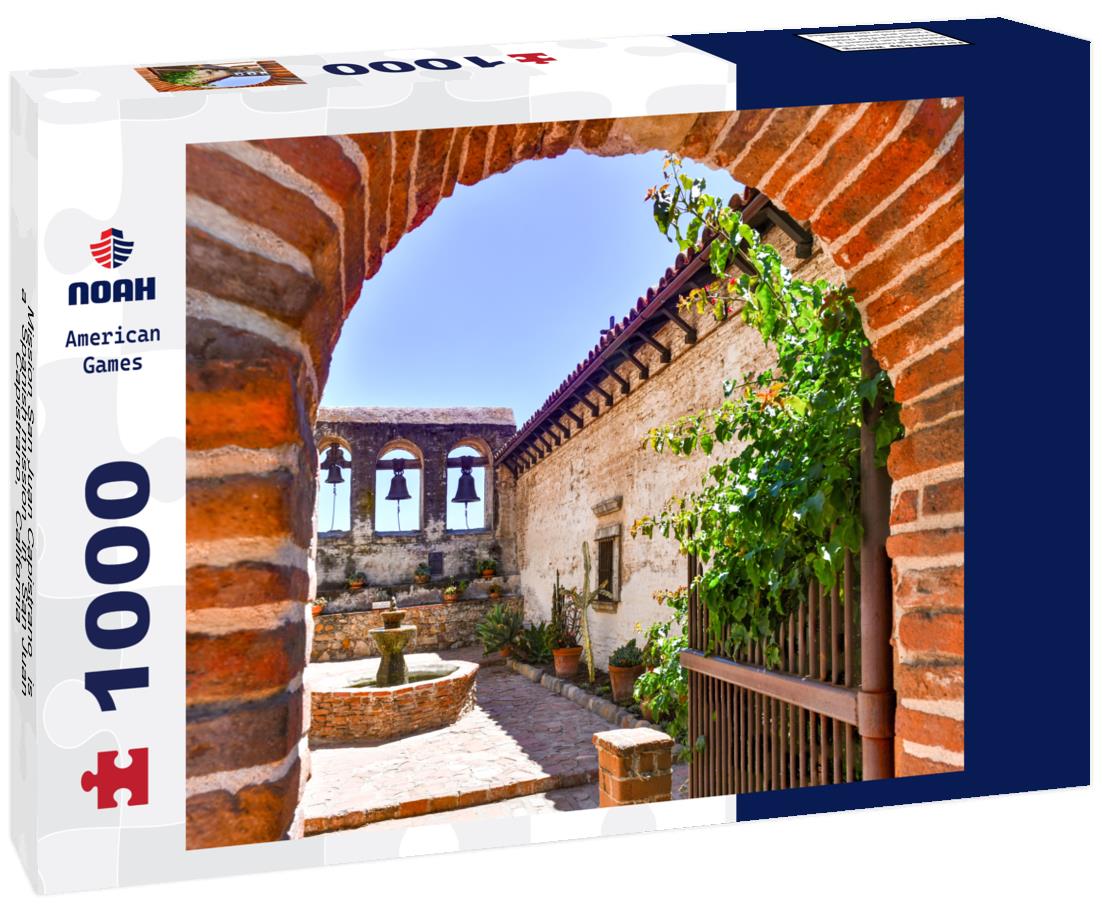 Noah Jigsaw Puzzle Mission San Juan Capistrano is a Spanish mission in San Juan Capistrano, California 1000 pieces