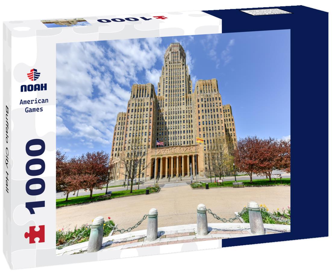 Noah Jigsaw Puzzle Buffalo City Hall 1000 pieces