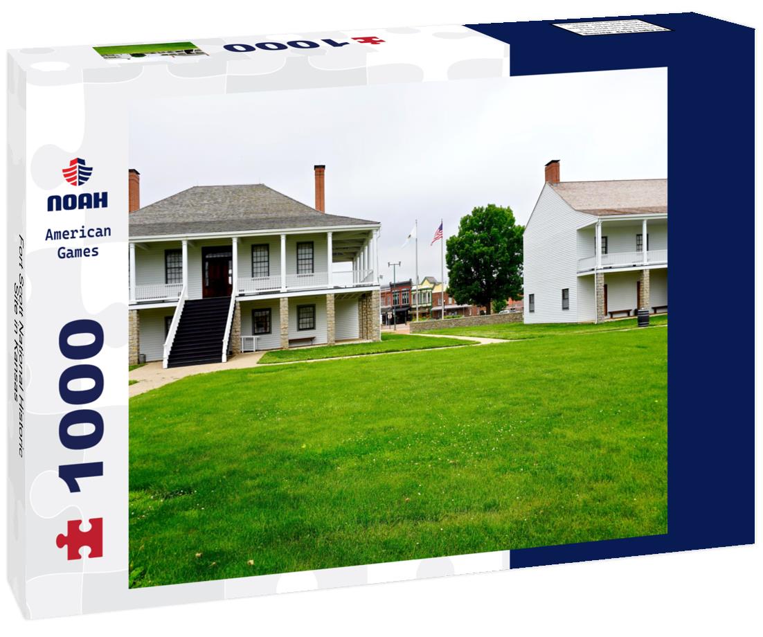 Noah Jigsaw Puzzle Fort Scott National Historic Site in Kansas 1000 pieces