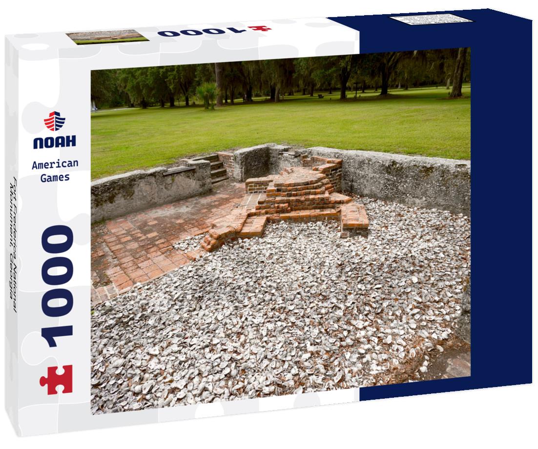 Noah Jigsaw Puzzle Fort Frederica National Monument, Georgia 1000 pieces