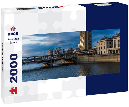 Noah Jigsaw Puzzle Cedar Rapids panorama 2000 pieces