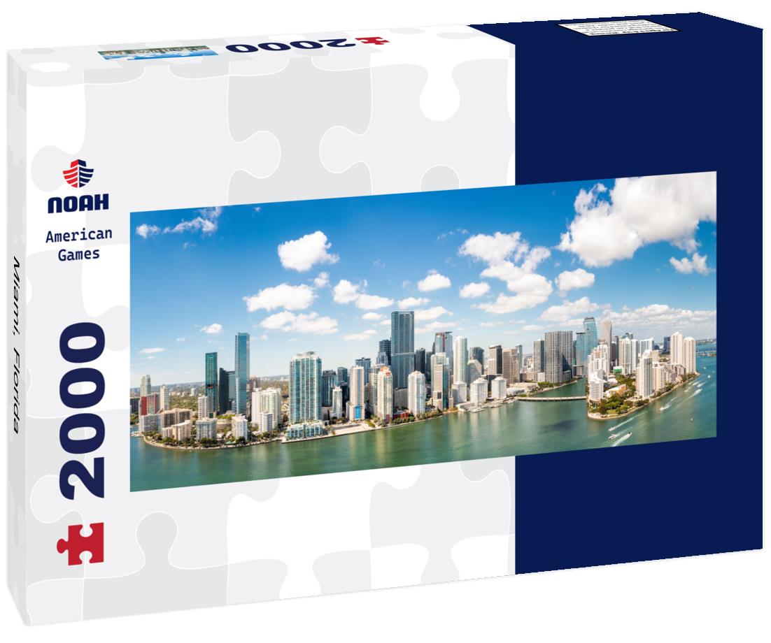 Miami, Florida 2000pc Panoramic Puzzle
