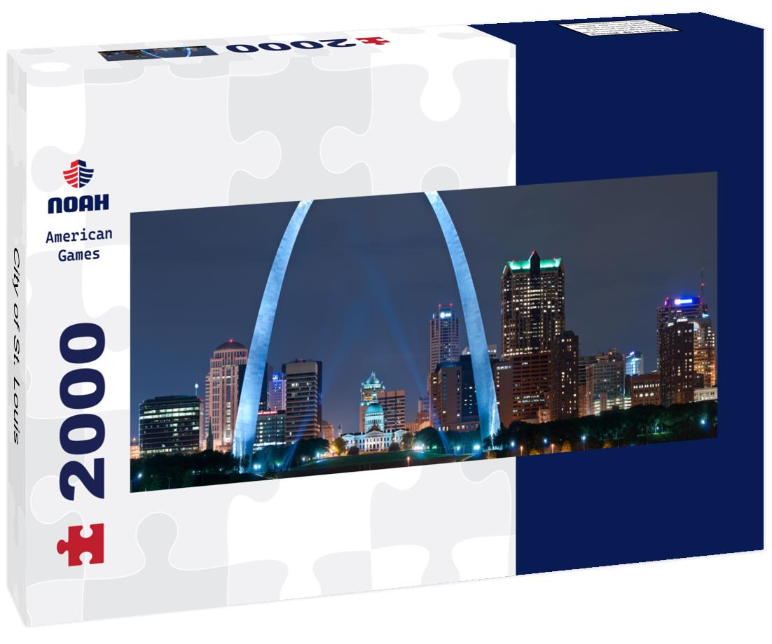 Noah Jigsaw Puzzle City of St. Louis panorama 2000 pieces