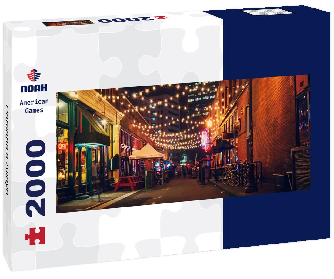 Noah Jigsaw Puzzle Portland's Alleys panorama 2000 pieces