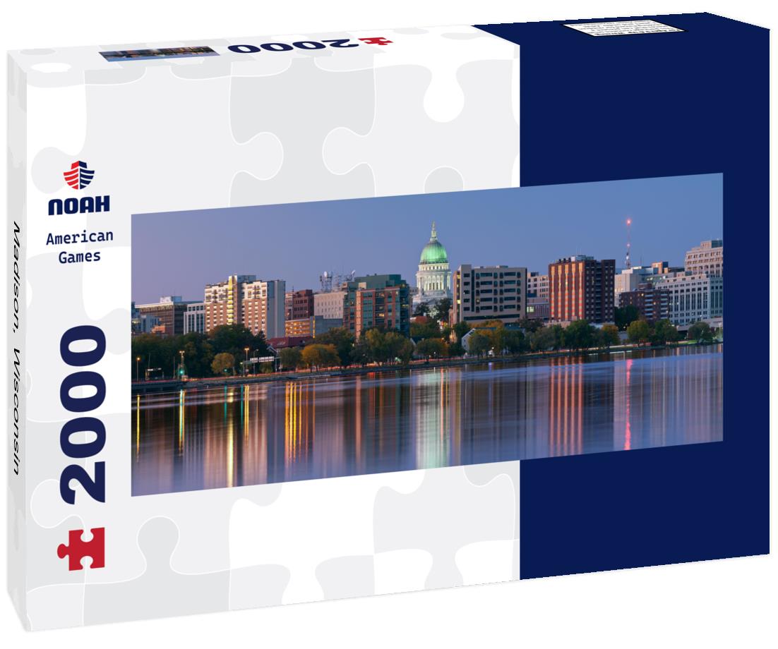 Madison, Wisconsin 2000pc Panoramic Puzzle