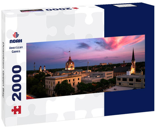 Noah Jigsaw Puzzle Downtown Green Bay panorama 2000 pieces