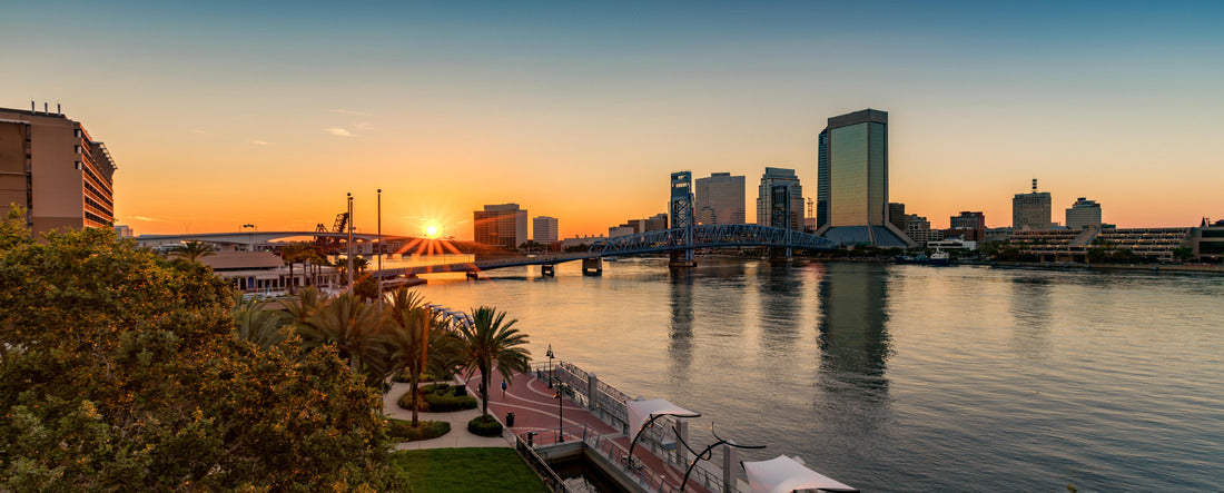 Jacksonville River 2000pc Panoramic Puzzle