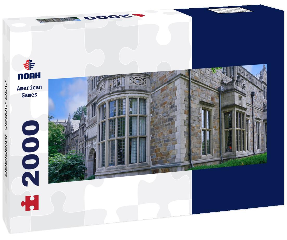 Ann Arbor, Michigan 2000pc Panoramic Puzzle