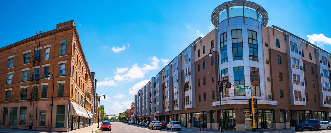 Noah Jigsaw Puzzle Downtown Fargo City panorama 2000 pieces