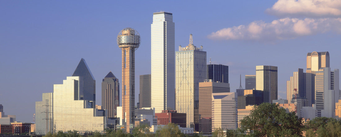 Dallas, Sunset, Texas 2000pc Panoramic Puzzle