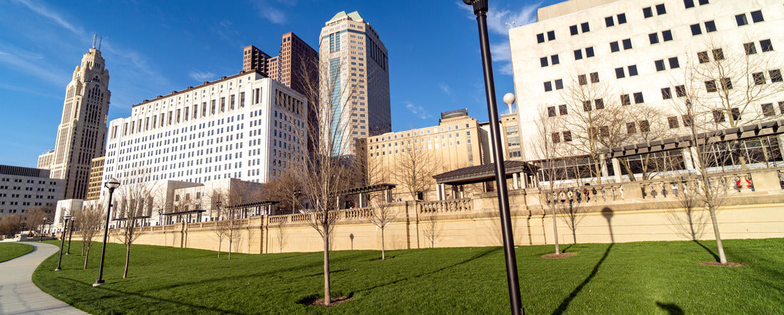 Downtown Columbus Ohio 2000pc Panoramic Puzzle