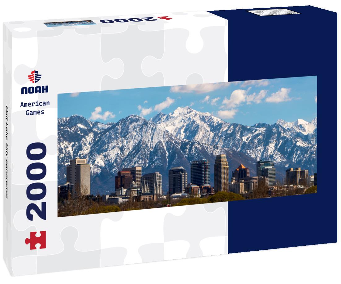 Salt Lake City 2000pc Panoramic Puzzle