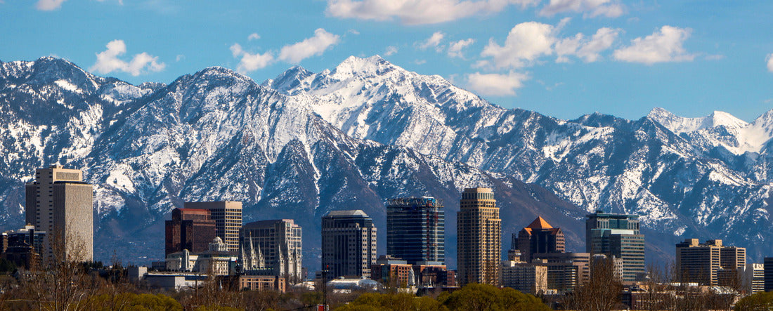 Salt Lake City 2000pc Panoramic Puzzle