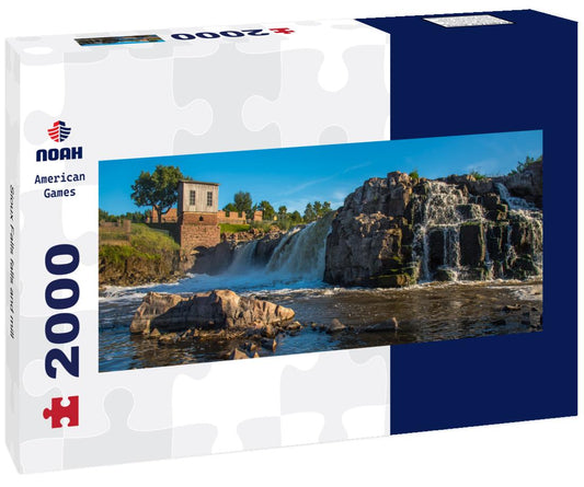 Noah Jigsaw Puzzle Sioux Falls falls and mill panorama 2000 pieces