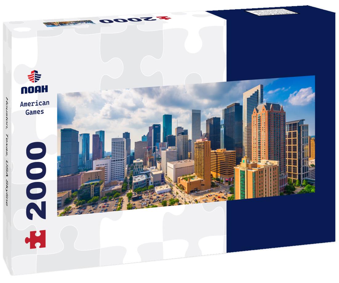 Houston, Texas, USA Skyline 2000pc Panoramic Puzzle