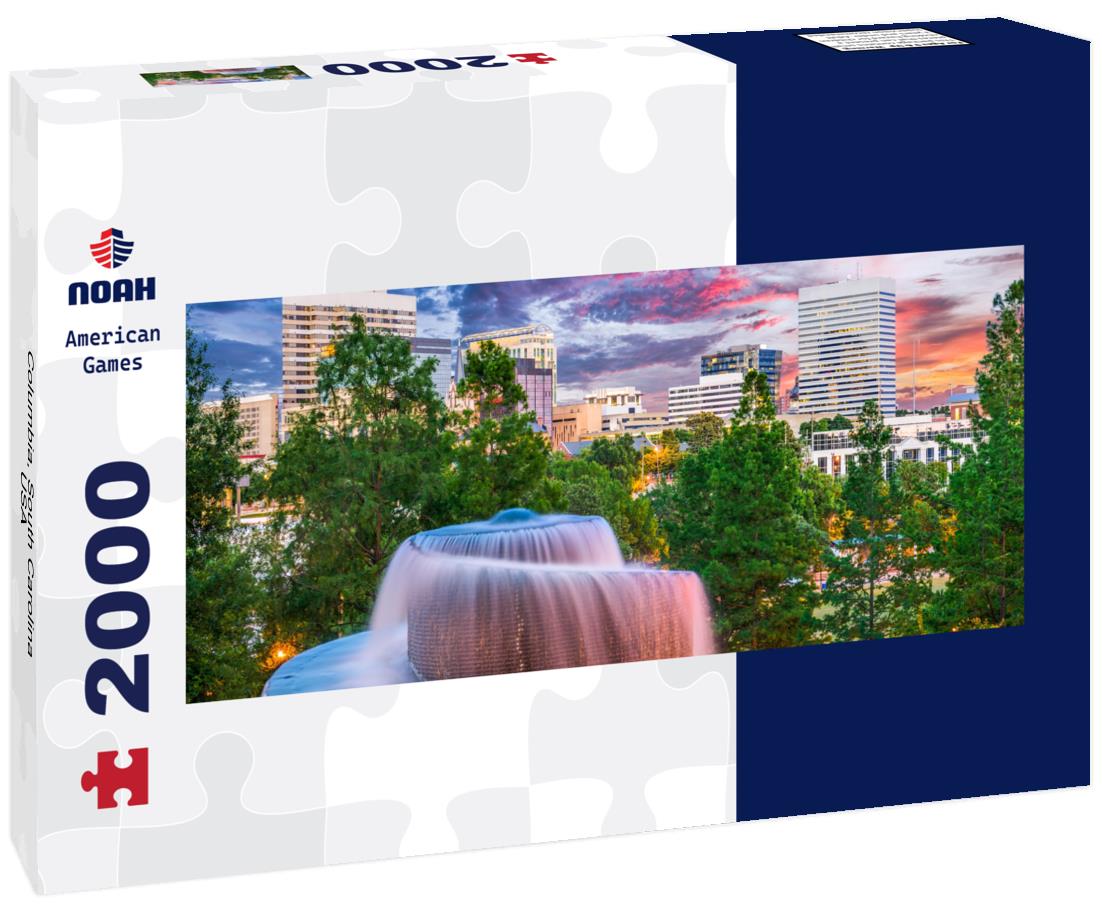 Columbia, South Carolina, USA 2000pc Panoramic Puzzle