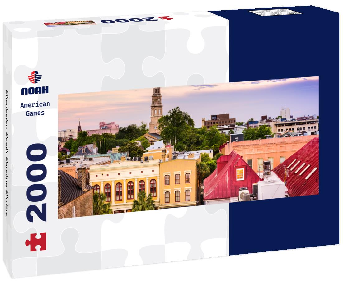 Charleston South Carolina Skyline 2000pc Panoramic Puzzle