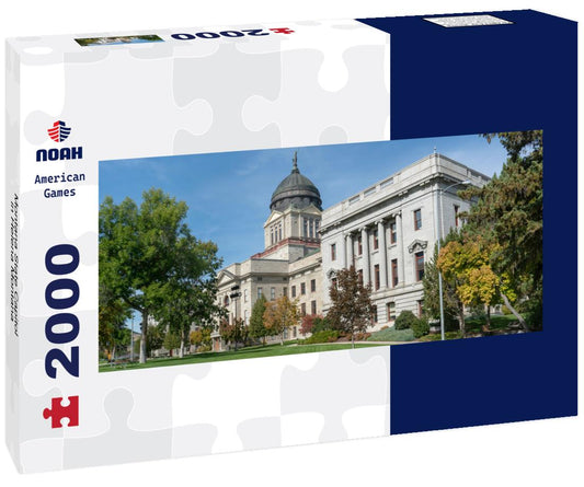 Noah Jigsaw Puzzle Montana State Capitol in Helena Montana panorama 2000 pieces