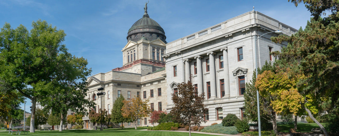 Montana State Capitol in Helena Montana 2000pc Panoramic Puzzle