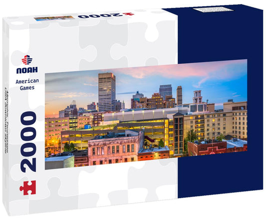 Noah Jigsaw Puzzle Memphis, Tennessee, USA downtown skyline panorama 2000 pieces