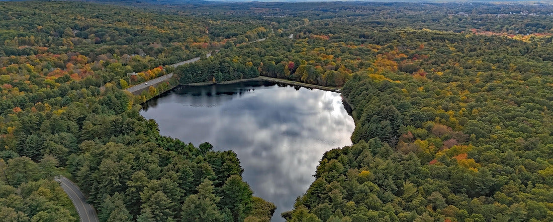 Noah Jigsaw Puzzle Manchester-Wasserscheide in Manchester CT panorama 2000 pieces