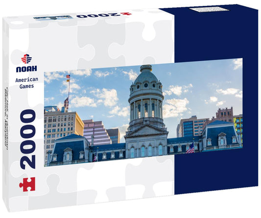 Noah Jigsaw Puzzle City Hall, in downtown Baltimore, Maryland panorama 2000 pieces