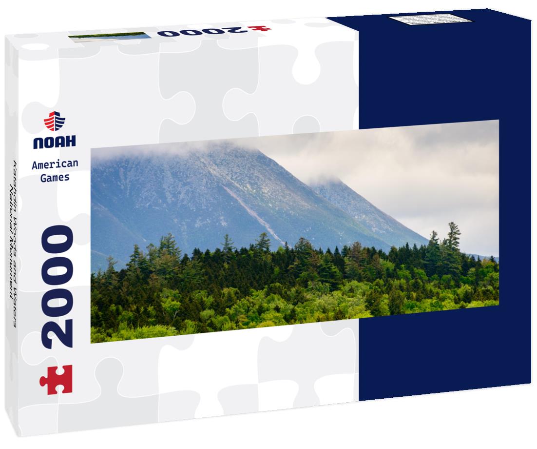 Noah Jigsaw Puzzle Katahdin Woods and Waters National Monument panorama 2000 pieces
