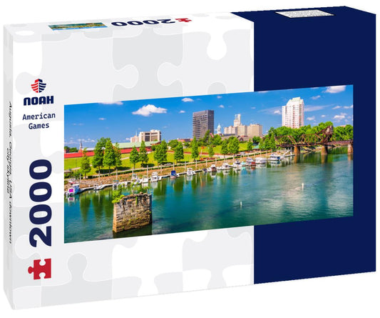 Noah Jigsaw Puzzle Augusta, Georgia, USA downtown city skyline panorama 2000 pieces
