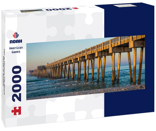 Noah Jigsaw Puzzle Pier at Panama City Beach, Florida at Sunrise panorama 2000 pieces