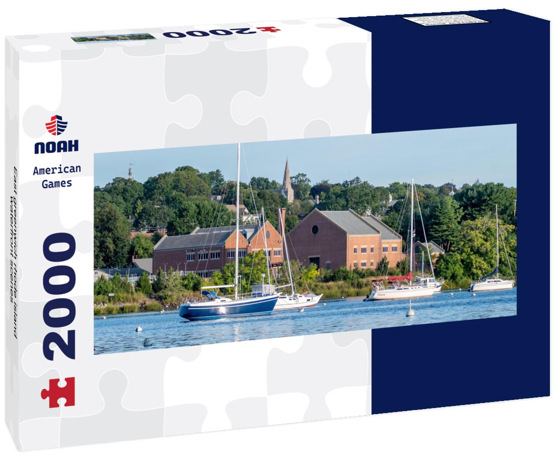 East greenwich rhode island waterfront scenes 2000pc Panoramic Puzzle