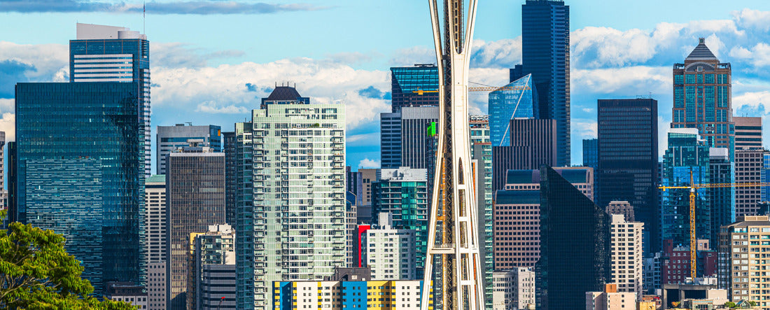 Noah Jigsaw Puzzle Seattle, Washington, USA downtown city skyline panorama 2000 pieces