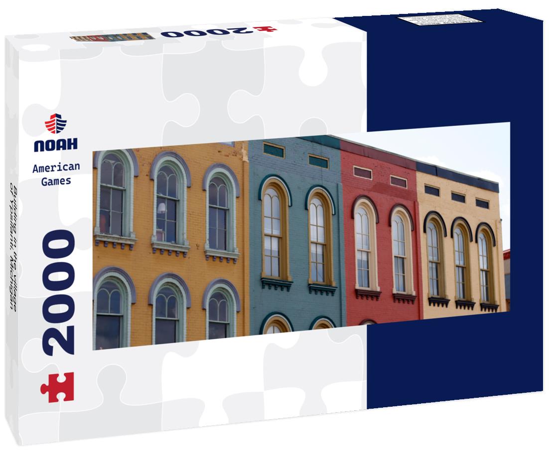 Building in the village of Ypsilanti, Michigan 2000pc Panoramic Puzzle