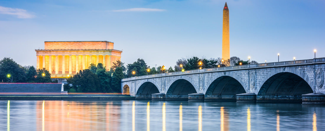 Noah Jigsaw Puzzle Washington DC, USA skyline on the Potomac River panorama 2000 pieces