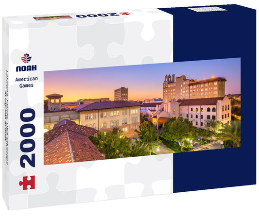 Noah Jigsaw Puzzle Lakeland, Florida, USA Cityscape at city hall at dusk panorama 2000 pieces