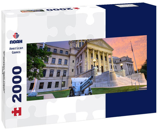 Noah Jigsaw Puzzle Mississippi State Capitol in Jackson, Mississippi, USA panorama 2000 pieces