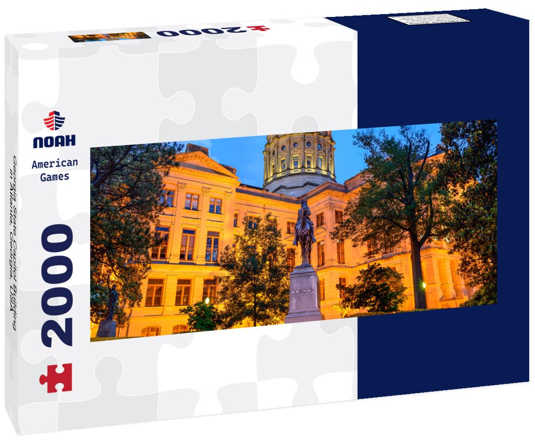 Georgia State Capitol Building in Atlanta, Georgia, USA 2000pc Panoramic Puzzle