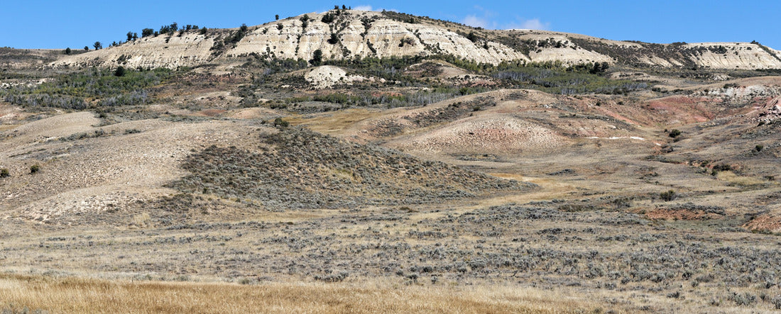 Fossil Butte National Monument near Diamondville, Wyoming 2000pc Panoramic Puzzle