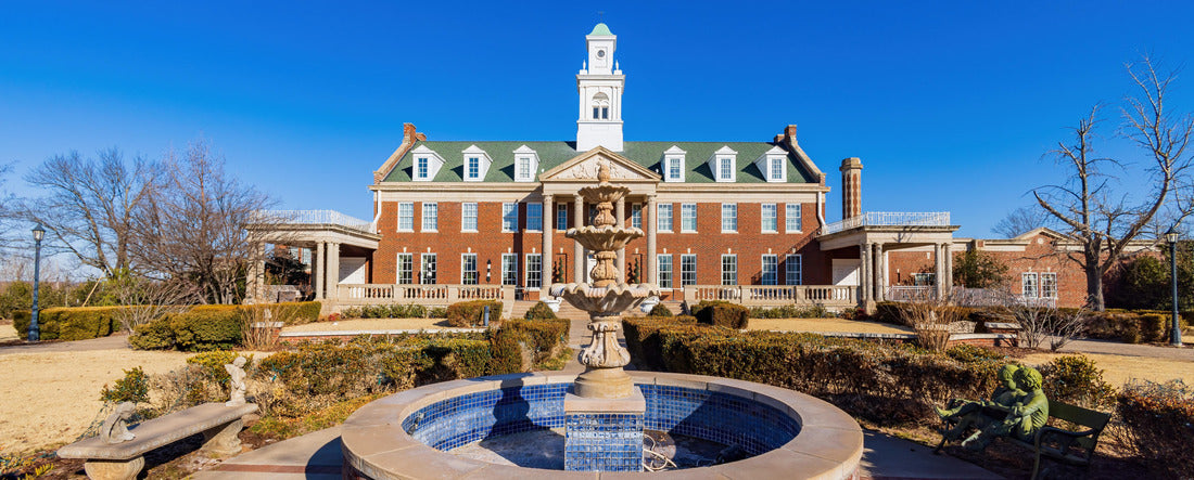 Noah Jigsaw Puzzle Sonniger Blick auf das Dominion House in Guthrie, Oklahoma panorama 2000 pieces