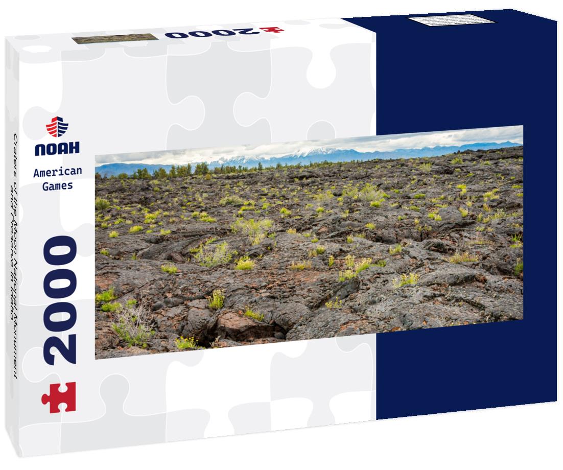 Craters of the Moon National Monument and Preserve in Idaho 2000pc Panoramic Puzzle