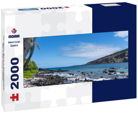 Noah Jigsaw Puzzle The Manini Beach in the Kealakekua Bay in Big Island, Hawaii panorama 2000 pieces